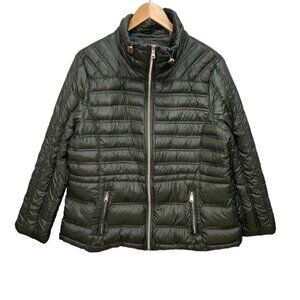 Jessica Simpson Green Down filled Lightweight Puffer Jacket  Size XL